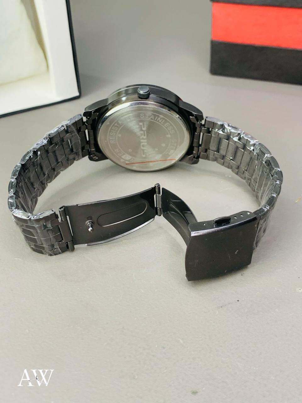 LIGE FOXBOX Men Watch Casual Mirrorless Magnetic Bead Male Watch