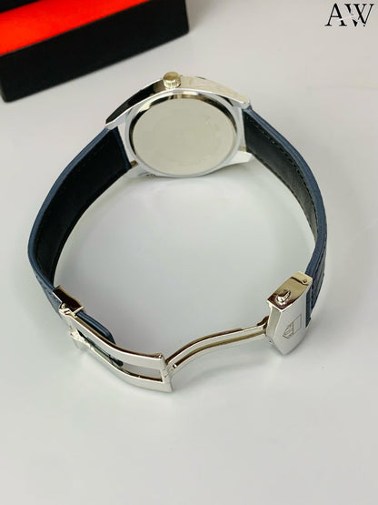 Tag Heuer Calibre 5 Carrera | Automatic – Leather Strap | Day-Date Edition