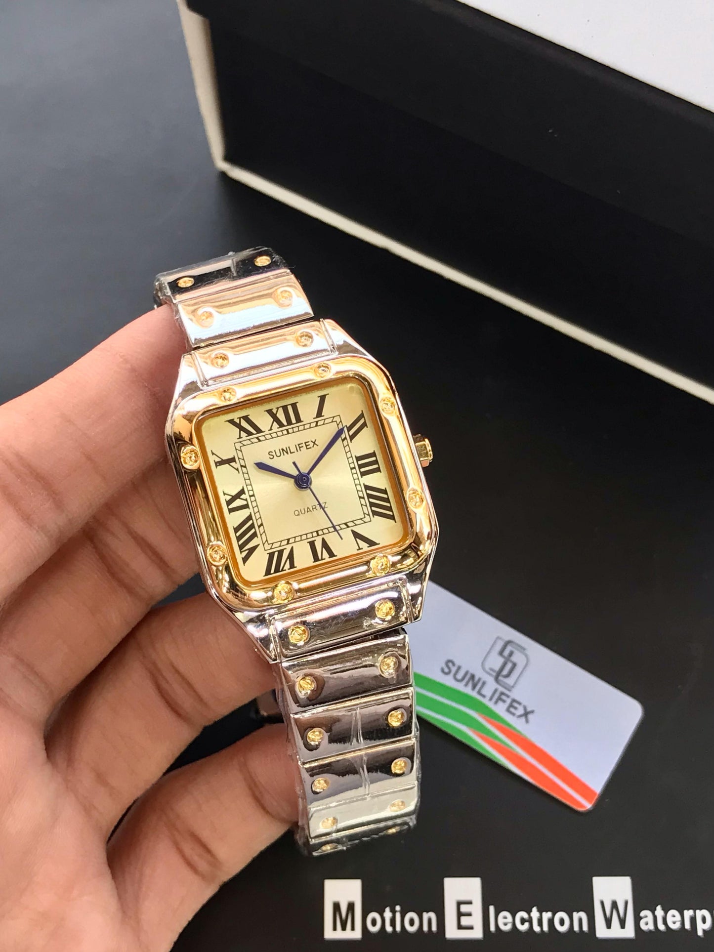 Suniflex Original | Santos Model for Women – Quartz & Steel Edition