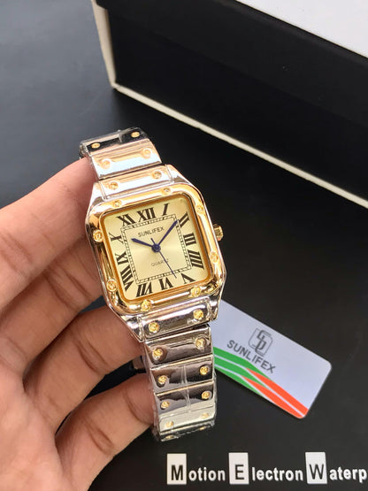 Suniflex Original | Santos Model for Women – Quartz & Steel Edition