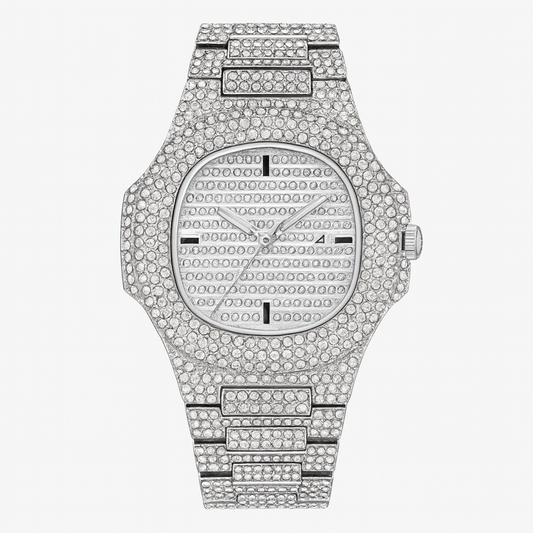 TST Gold Daimond Watch