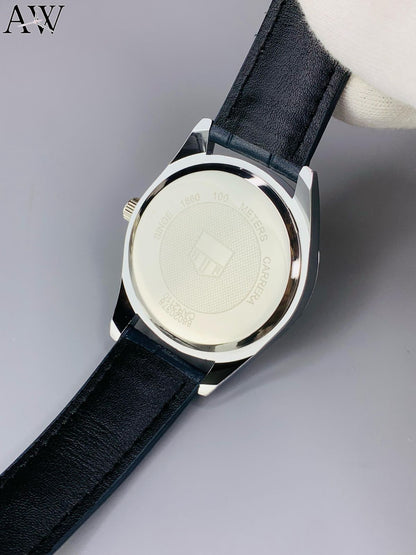 Tag Heuer Calibre 5 Carrera | Automatic – Leather Strap | Day-Date Edition